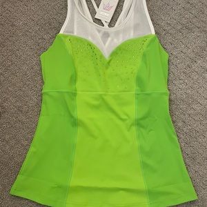 NWT and bag Crowned Athletics Pixie Flyer Athletic Tank Size L